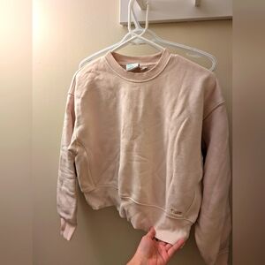 Never wore. TNA Cream Sweatshirt